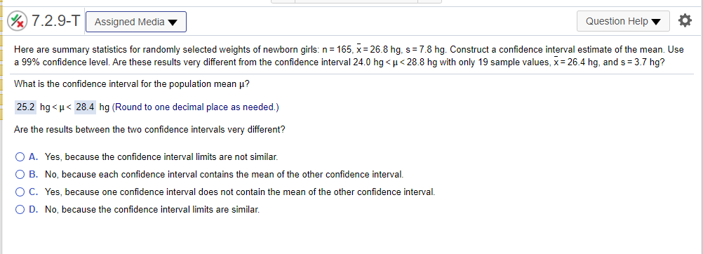 the treatment. The changes (before - after) in their levels of LDL