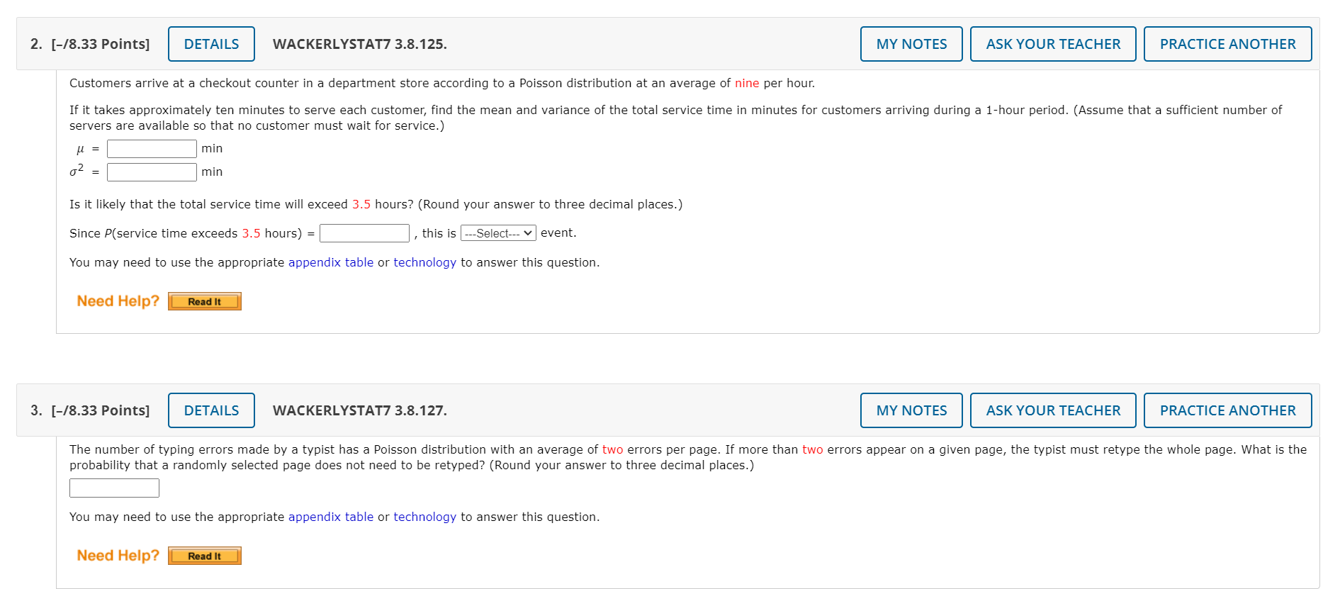  2. [-18.33 Points] WACKERLYSTAT7 3.8.125. MY NOTES ASK YOUR TEACHER PRACTICE