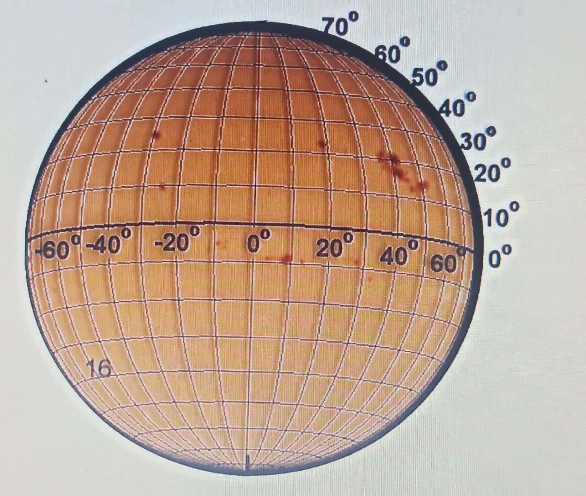 determine how quickly the Sun rotates by watching the sunspots move across