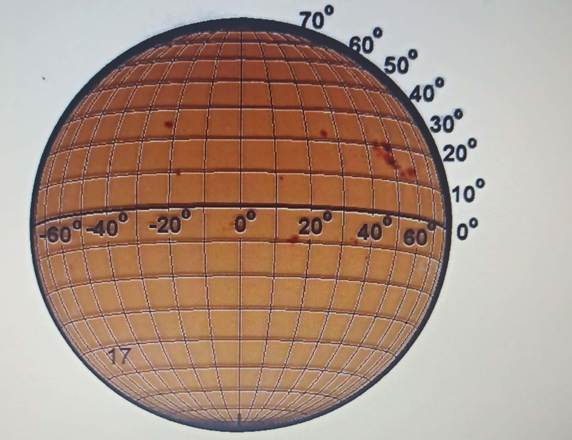 the solar globe. Exterior to the photosphere is the chromospherea brightly colored