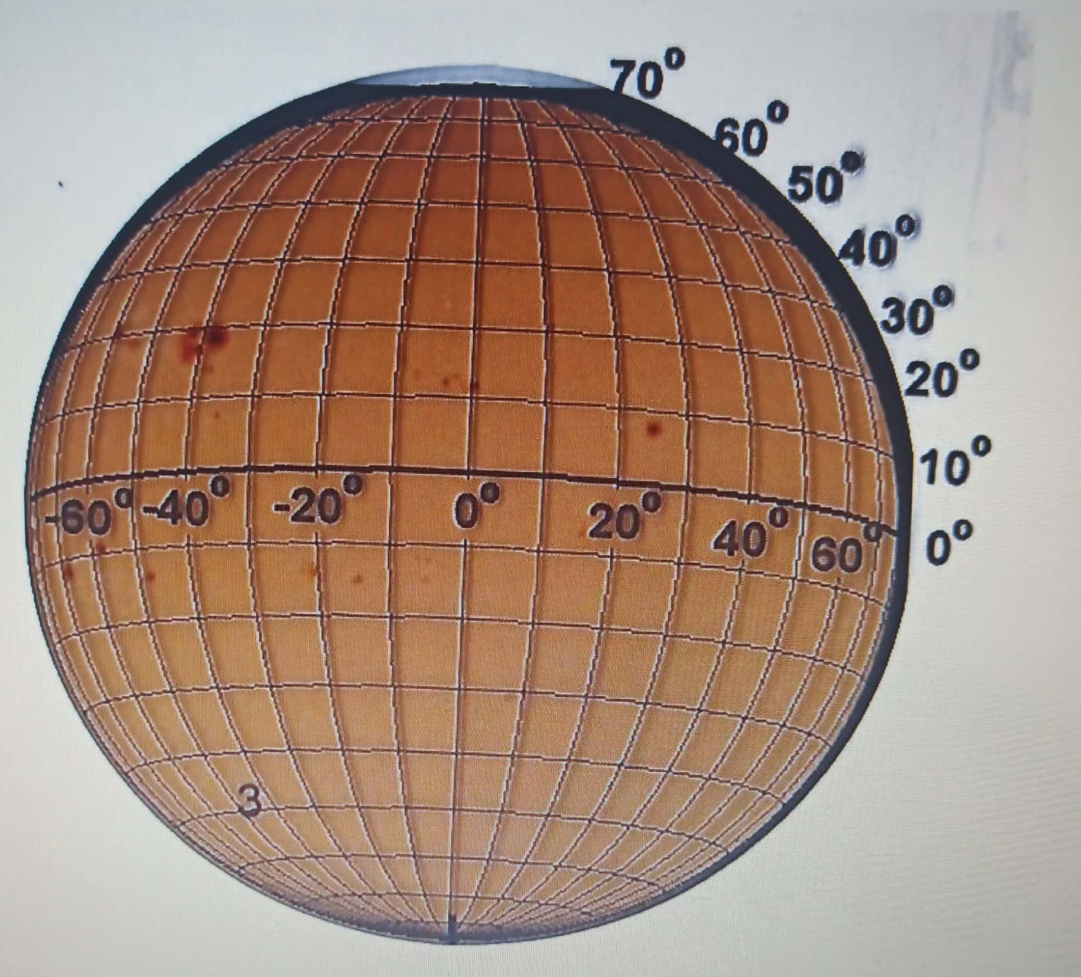 mm x 4 km/mm =12 km. PROCEDURE l: Solar rotation ' 1.