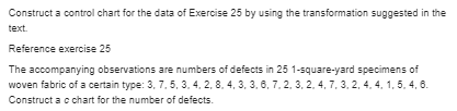 data of Exercise 8. Are there any out- of-control signals? Reference exercise