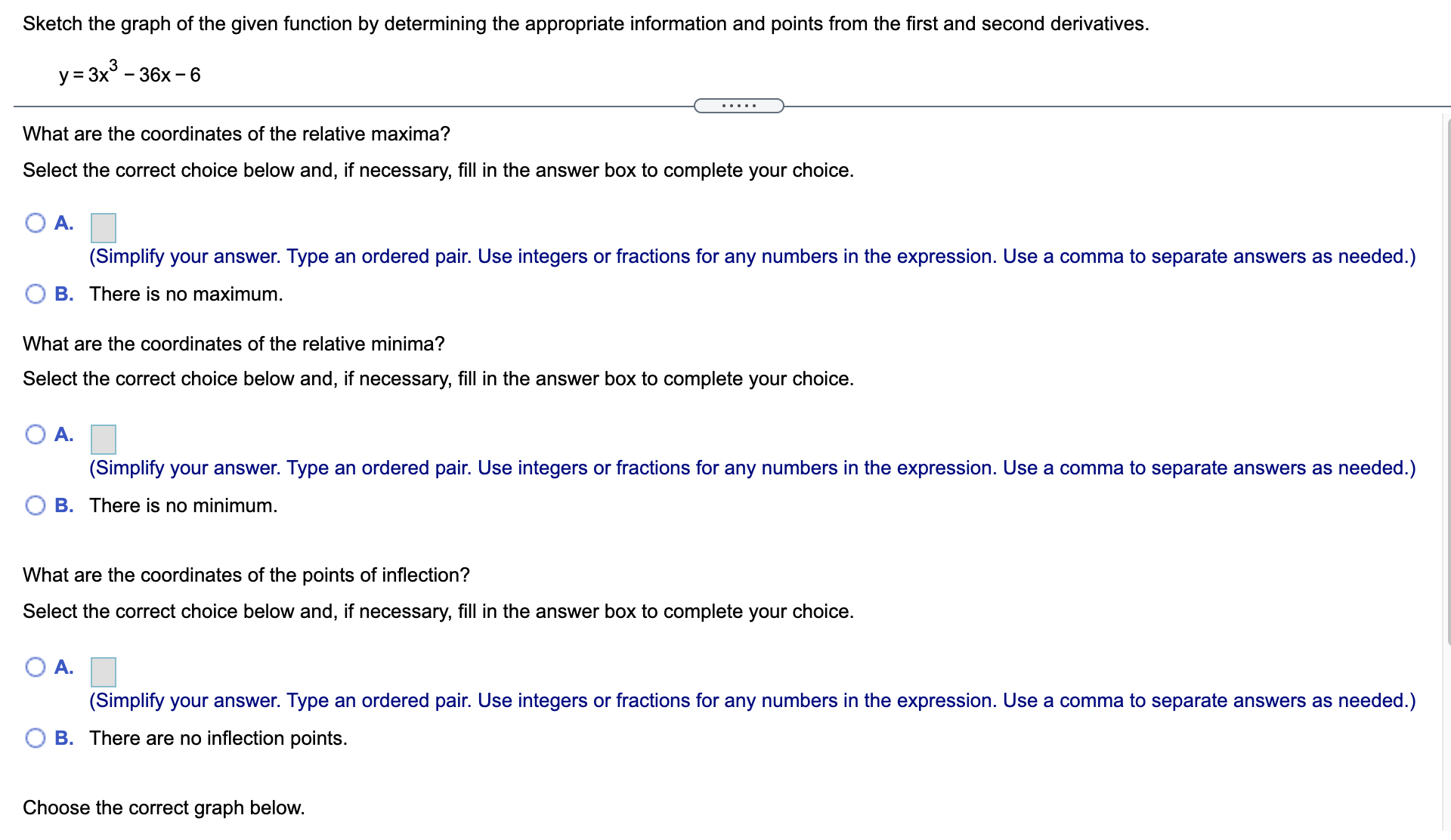 Sketch the graph of the given function by determining the appropriate