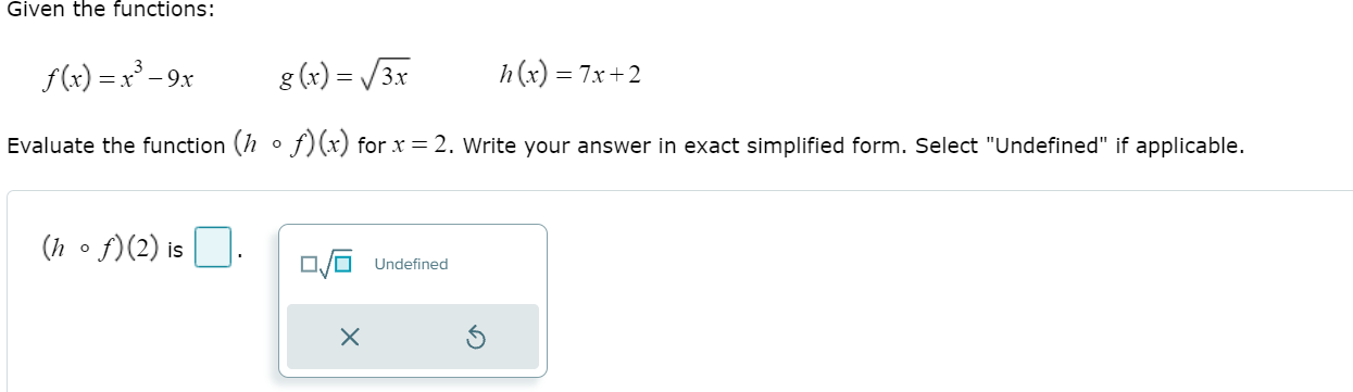 5Refer to the functions 1" and p. Find the function (pr)(x) and