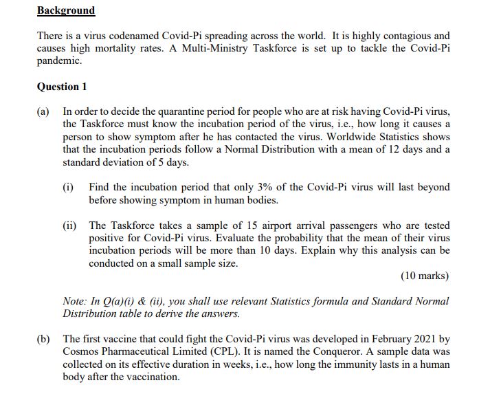 Need some help and explanation on 1aii and 1c. Background There is