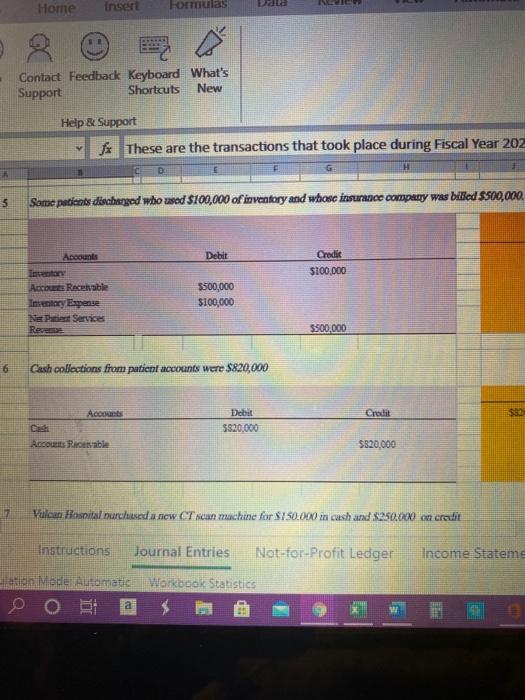 information for bad debt. Help & Support $ Cash Accounts Receivable Net