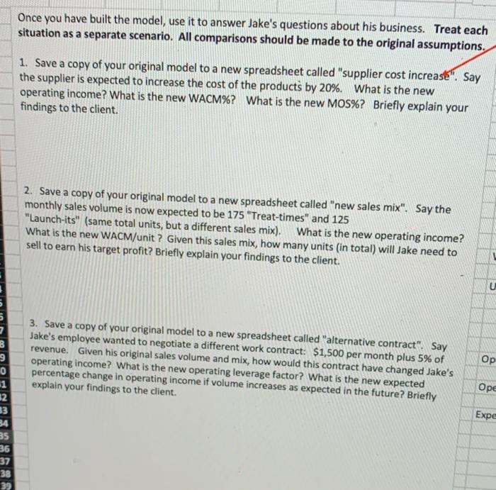 to use Excel in such a way that any changes to the