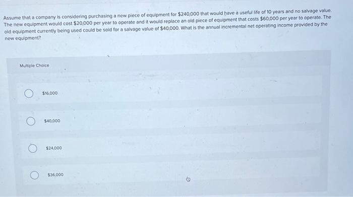 please answer as much as you can Assume that a company is