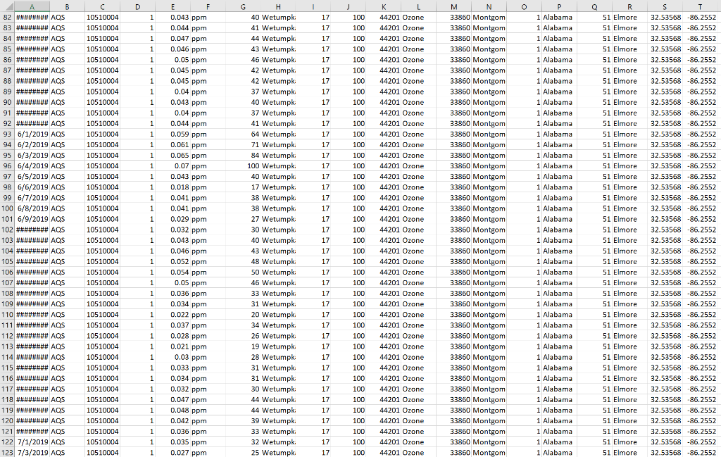 AQS 7 3/6/2019 AOS 8 3/7/2019 AQS 9 3/8/2019 AQS 10 3/9/2019