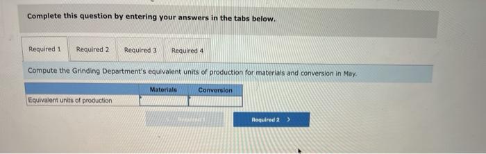 Problem 4-14 (Algo) Analysis of Work in Process T-account-Weighted Average Method [LO4-1,