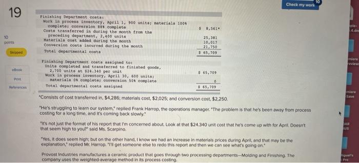 respect to materials and 30% complete with respect to conversion During May,
