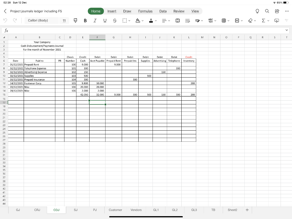 which he deposited into an account opened in the name of the