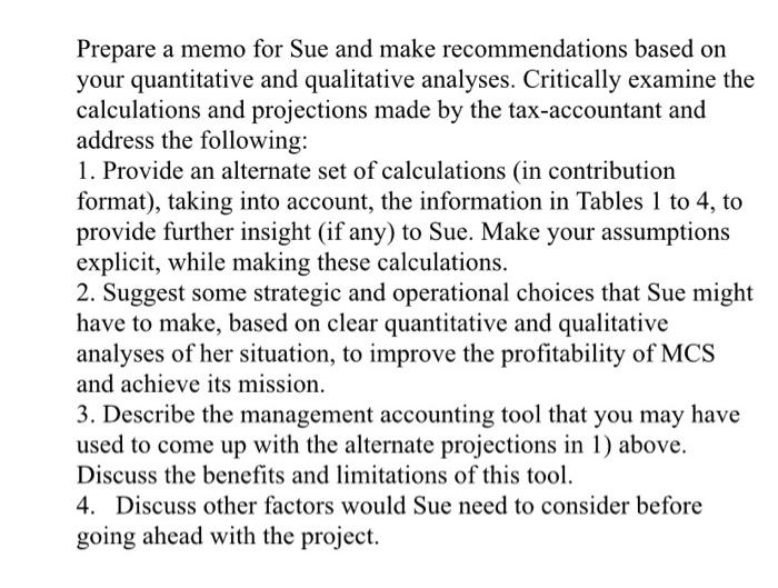  abc or job coating method Prepare a memo for Sue and