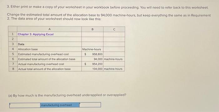 that contained question marks, verify that the dollar amounts match the example