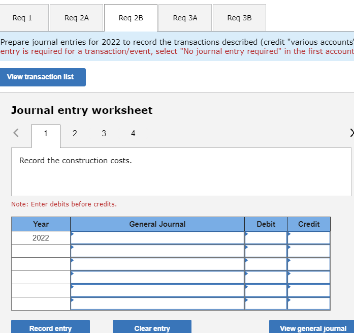 February 1, 2021, Arrow Construction Company entered into a three-year construction contract