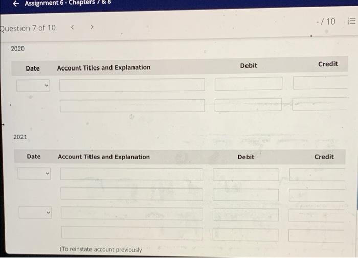 -/10 E View Policies Current Attempt in Progress On December 31, 2020,