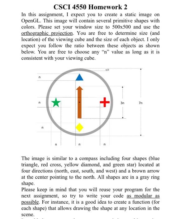  CSCI 4550 Homework 2 In this assignment, I expect you to