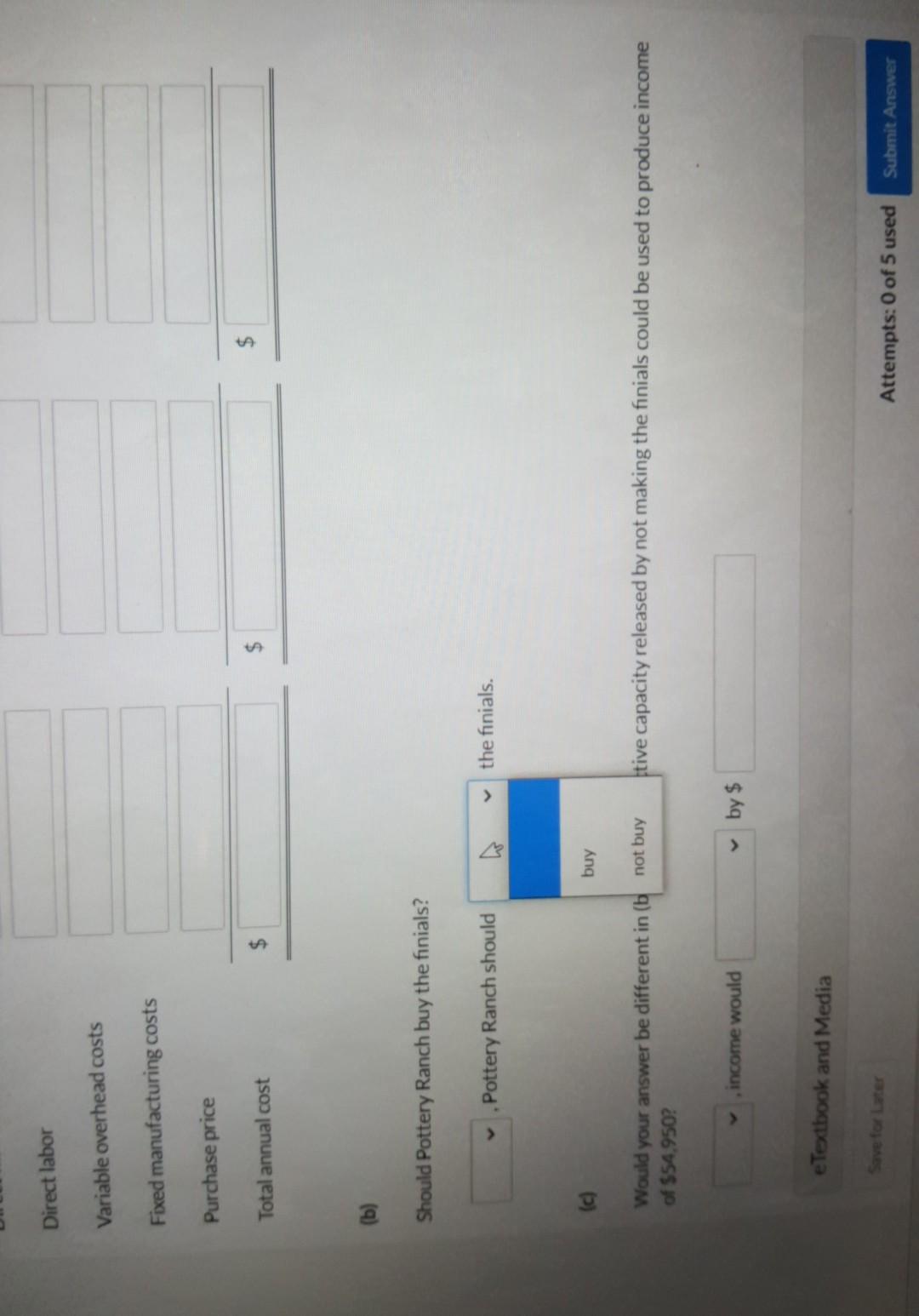 manufacturing its own finials for its curtain rods. The company is currently