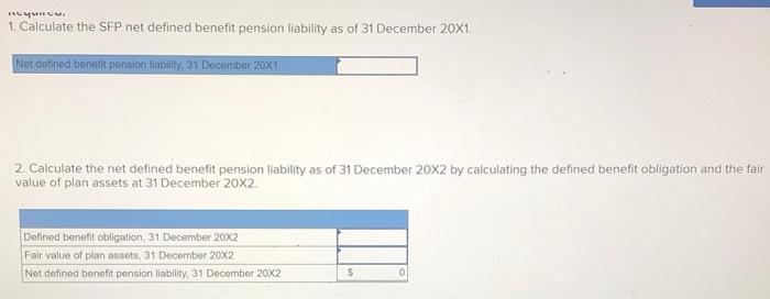 plan for its employees. It is now the 20x2 fiscal year. Long