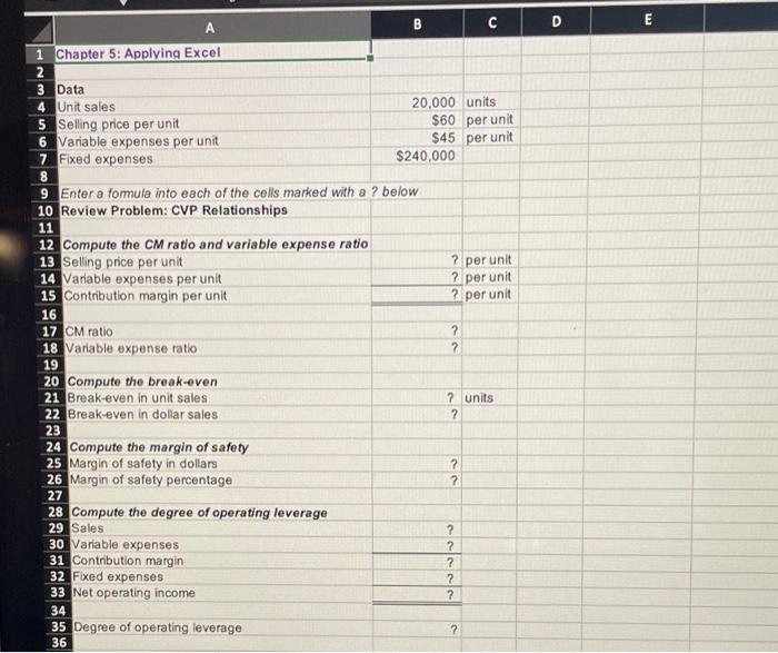 all questions posted. Thanks! Download the Applying Excel form and enter formulas