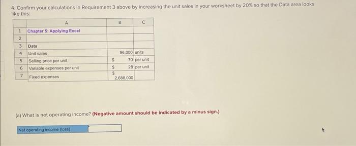 that contained question marks, verify that the dollar amounts match the example