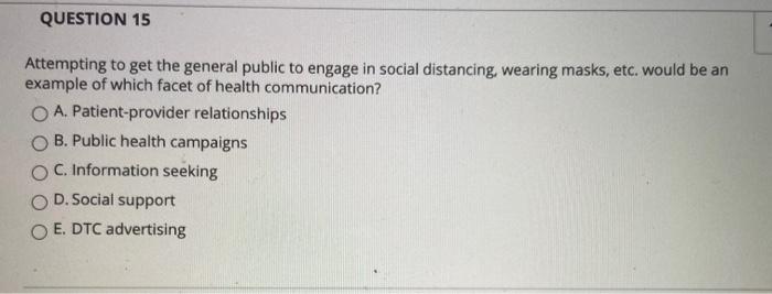 The level of media literacy among audience members QUESTION 8 In our