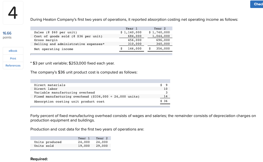 Hello! I am stuck on this problem regarding variable costing. Help would