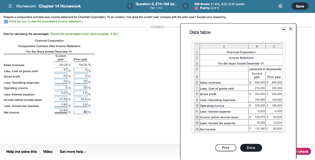 Can someone do both plz thank u Homework: Chapter 14 Homework Question