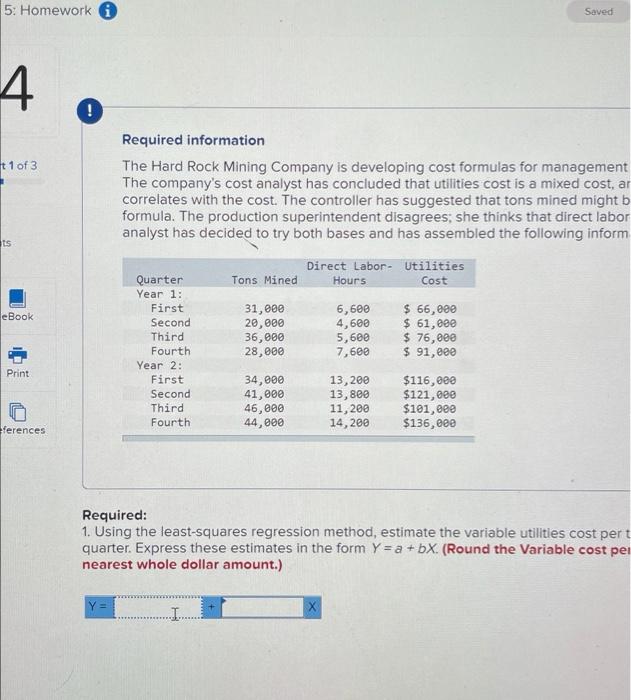 for management planning and decision-making purposes. The company's cost analyst has concluded