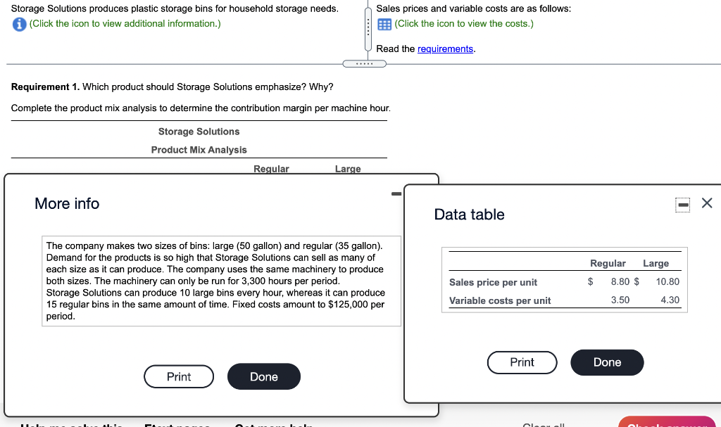 Please answer the Requirements according to the form (The numbers are not