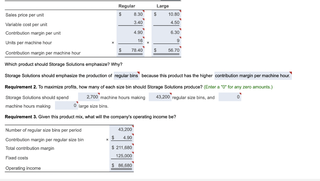 the same). Please make sure your answer is correct. Thanksss Storage Solutions