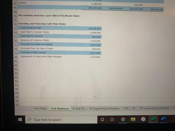 2020 and 2010 6 2010 7 2010 Dr. $274,000 C. Dr. $1,939,000