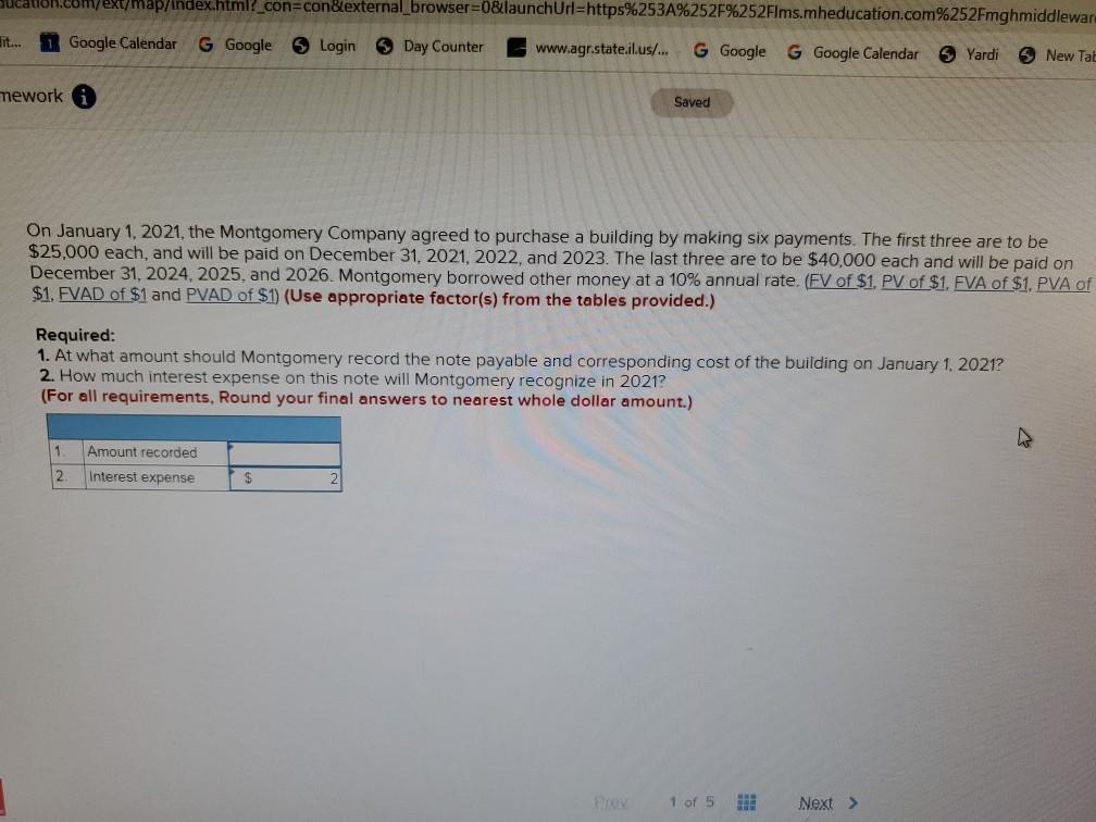 ucation.com/ext/map/index.html?_con=con&external_browser=0&launchUrl=https%253A%252F%252Flms.mheducation.com%252Fmghmiddlewar 1 Google Calendar G Google Login Day Counter www.agr.state.il.us/... G
