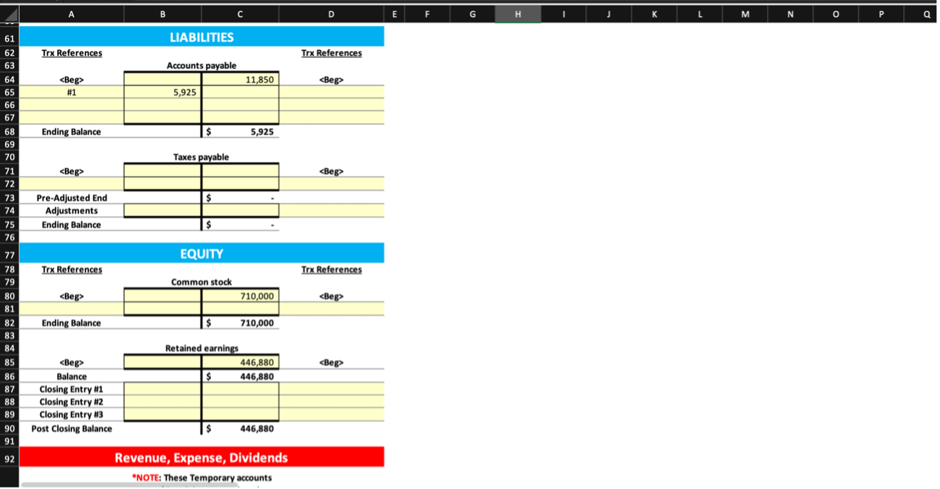 Jan 1, pays cash of $5,925 towards their Accounts Payable. 3 #2