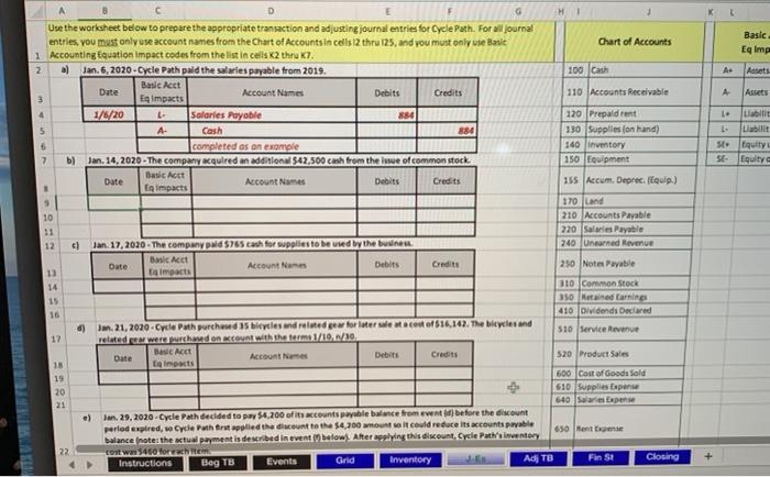  Basic Eg Ime A- Assets Dute A Assets L. sto quity