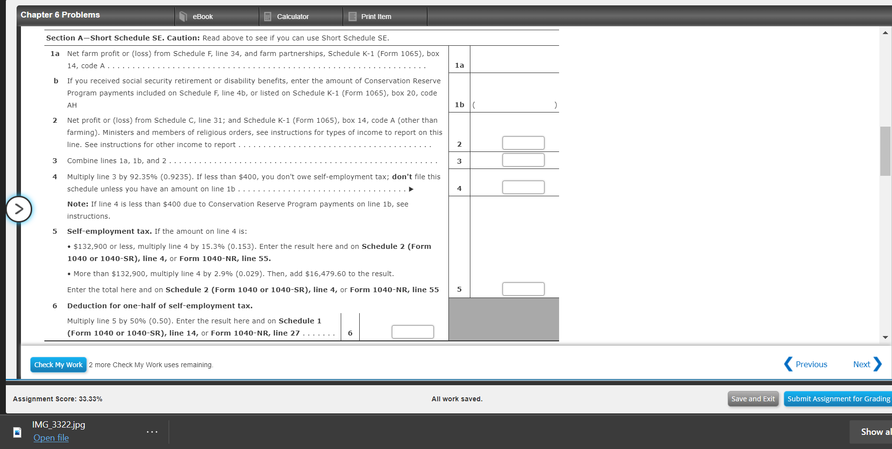 Schedule C net income is $167,200 for the year. He also has