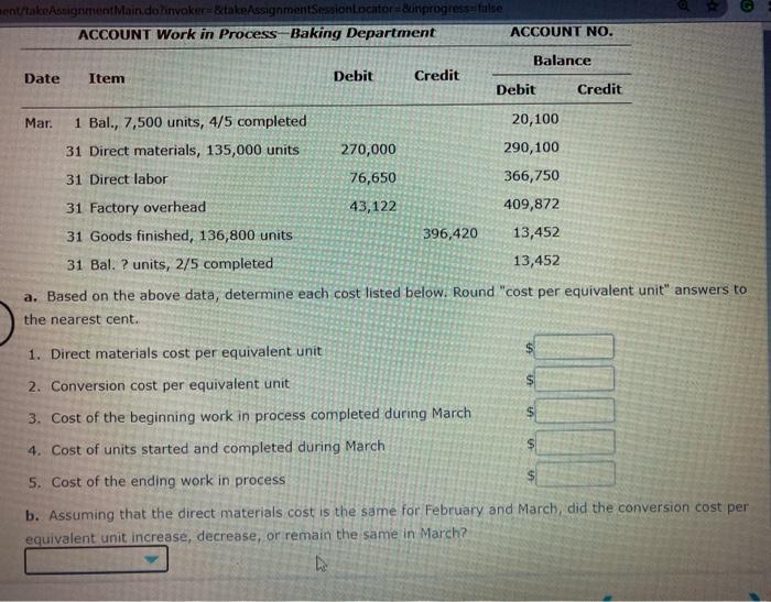  ment/takeAsignment Main.do invoker=&take AssignmentSessionLocator Beinprogress-false ACCOUNT Work in Process --Baking Department