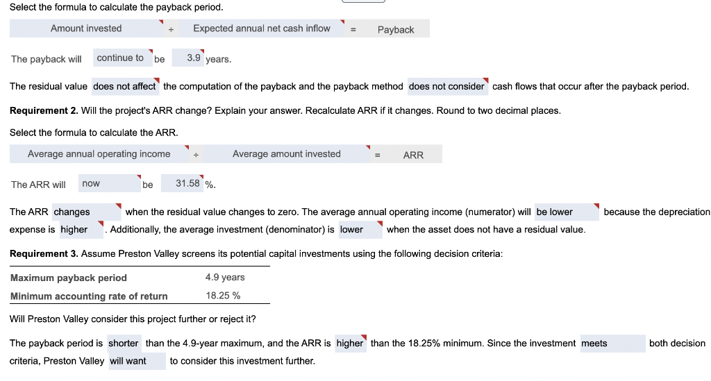 Preston Valley Spring Park Lodge could use capital budgeting to decide whether