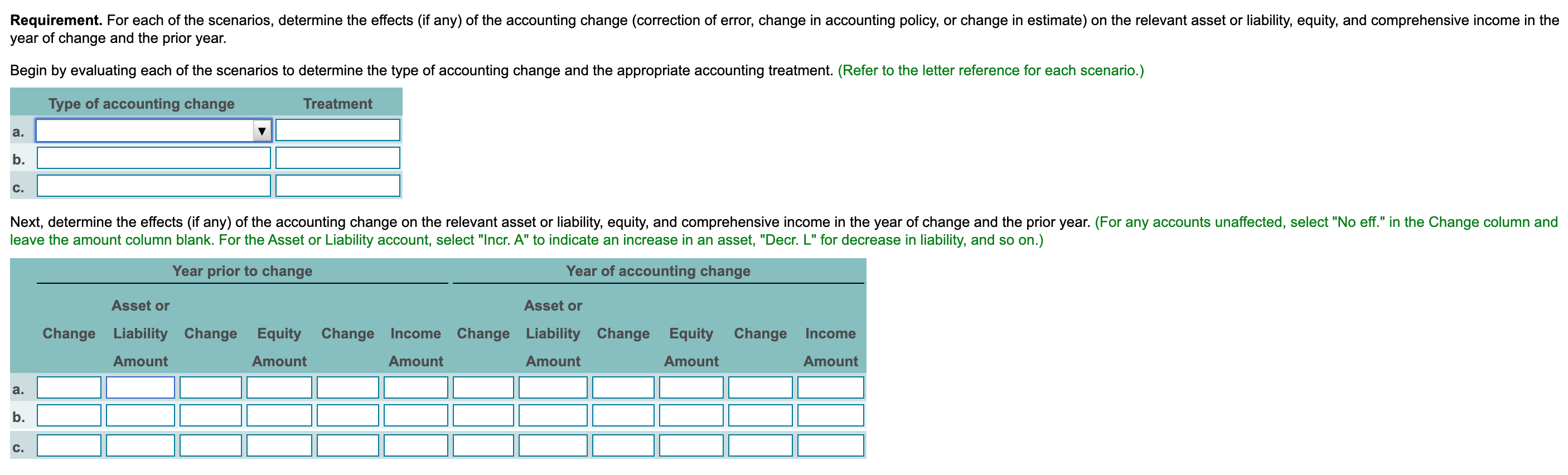 (ADA). Using the old estimate, ADA would have been $25,000. The new