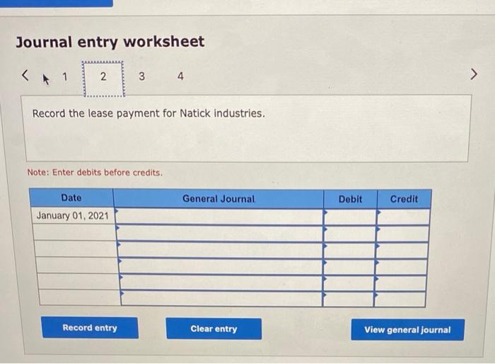 lease at the end of two years for an additional three years.