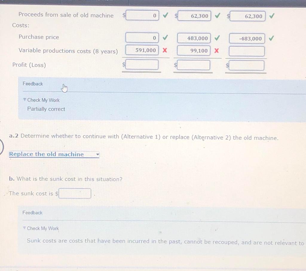 of machinery, which cost $600,900 and has $351,700 of accumulated depreciation to