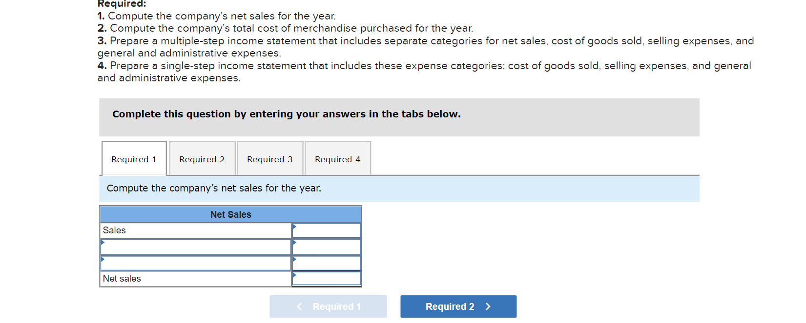Use the following information for the Problems 3A-4A below. (Algo) Skip to