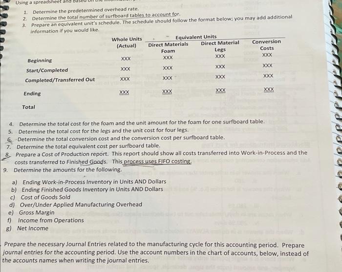 can someone help me with number 8 please!!! Using a spreadsheet and