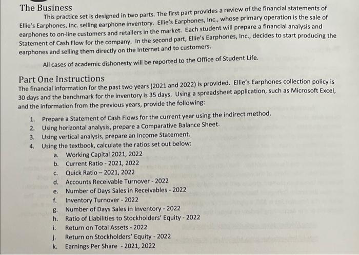  Answer Please! Part One: 4. Calculate the ratios set out below