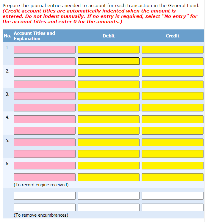 tab to better see the problem Exercise 17-1 Several independent financial activities