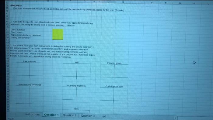 1 Question 1 29 marks 2 3 The Aral Manufacturing Company operates
