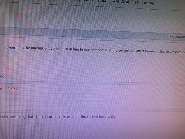 JS Kimmel, Accounting, 7e Help | System Announcements Exercise 17-04 al-a2, b-c