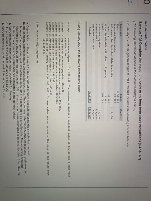  What's the correct answer for the wrong answer (notes receivable and