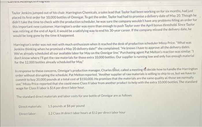 similar efficiency problems in working with the materials? Yes Compare the direct
