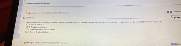  need the answwr very fast without explain Question Completion Status: Question